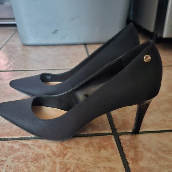 Calvein Klein Black Heels (8.5) - Picture 1 of 4